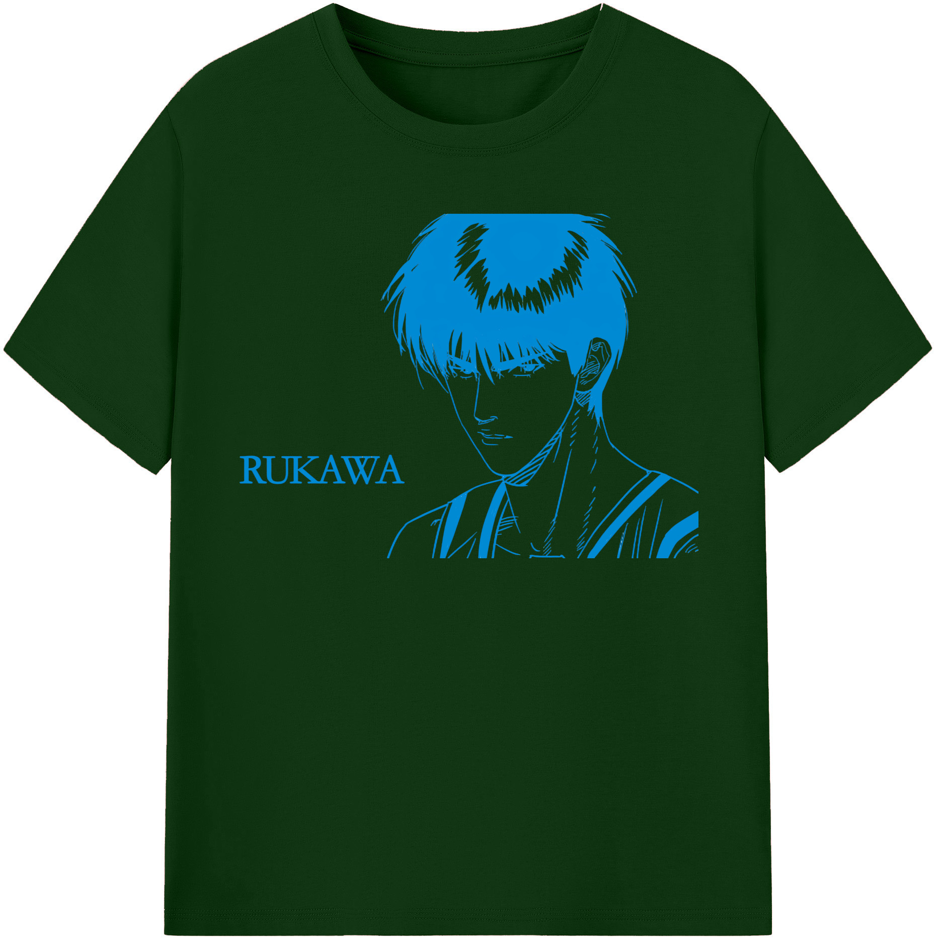 SLAM DUNK／スラムダンク 綿100％半袖Tシャツ（フロントプリント）